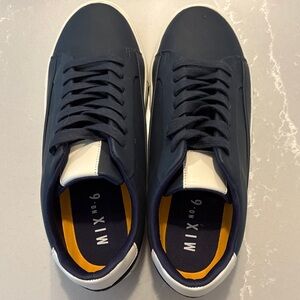 Mix No. 6 Men's Dark Blue and White Sneakers